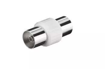 Dvojitá zásuvka IEC pro anténní kabel, anténní zásuvka na anténní zásuvku, krabice DINIC s otvorem Euro