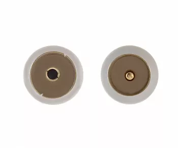 Coaxial antenna cable, shielding 120dB, gold-plated, quadruple shielded, white, DINIC box with Euro hole, length 10m