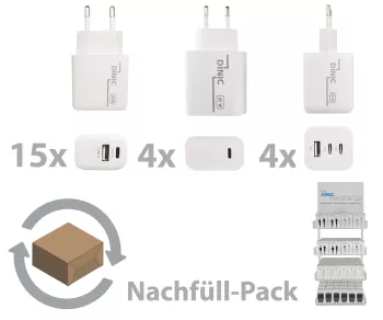 Refill pack for acrylic display, power supply units 20/45/65 watts