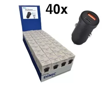 40x PW-KFZ-CA-V2 black in DINIC counter display