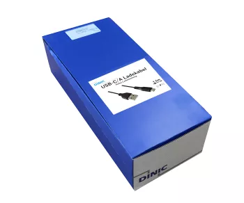 30x USBCL-CA-15SAK nero nel display da banco DINIC