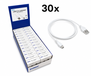 30x USBCL-CA-15WAK бяло в DINIC дисплей за брошура