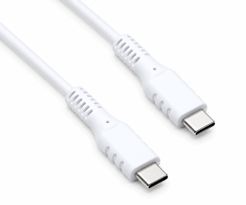30x USB C auf C Ladekabel, weiß, im DINIC Thekendisplay, 1,50m