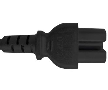 Мрежов кабел England UK тип G 10A към C15, 1mm², одобрение: ASTA, черен, дължина 1.80m