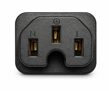 Cavo di rete America USA NEMA 5-15P, tipo B a C15, AWG14, SJT, approvazioni: UL/CSA, nero, lunghezza 1,80 m