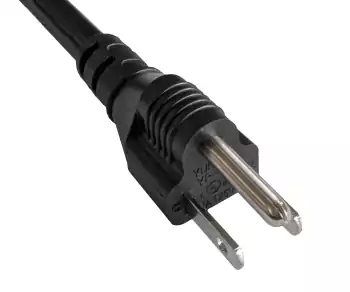 Netzkabel Amerika USA NEMA 5-15P, Typ B auf C15