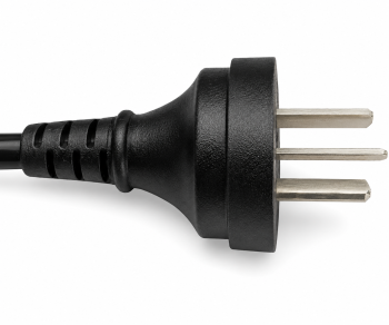 Netsnoer China type I (16A) naar C19, 1,5mm², goedkeuring: CCC, zwart, lengte 1,80m