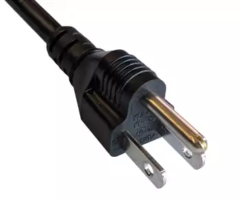 Netzkabel Amerika USA NEMA 5-15P, Typ B auf C19