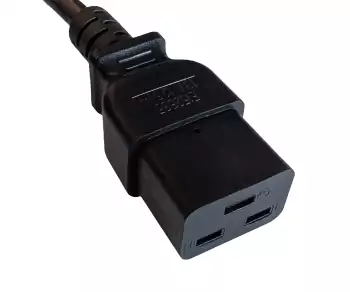 Netzkabel Amerika USA NEMA 5-15P, Typ B auf C19