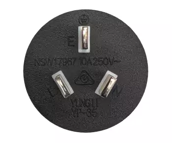 Maitinimo kabelis Australija, I tipo, C5, 0,75 mm², SAA, juodas, 1,80 m ilgio