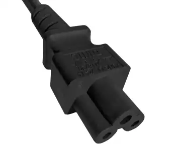 Netzkabel Dänemark Typ K 90° auf C5, 0,75mm²,