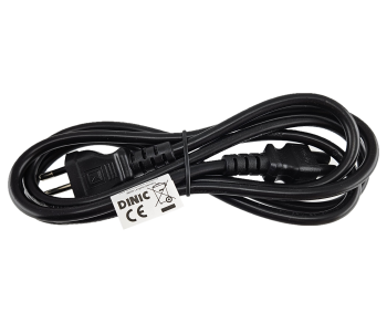 Omrežni kabel Italija, tip L do C5, 0,75 mm², homologacija: IMQ, črne barve, dolžina 1,80 m