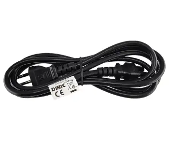 Câble d'alimentation Italie type L sur C5, 0,75mm², homologation : IMQ, noir, longueur 1,80m