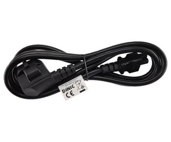 Netkabel Korea CEE 7/4 tot C5, 0,75mm², keurmerk: KTL, zwart, lengte 1,80m