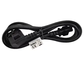 Netzkabel Korea CEE 7/4 auf C5, 0,75mm², Zulassung: KTL, schwarz, Länge 1,80m