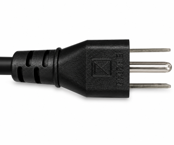Cable de alimentación América EE.UU. NEMA 5-15P, tipo B a C5, AWG18, SVT, aprobación UL, negro, longitud 1,80m