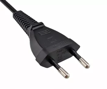 Câble secteur prise européenne type C sur C7, 0,75mm², VDE, noir, longueur 0,50m