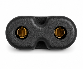 Cablu de alimentare Brazilia tip C la C7, 0,75mm², INMETRO, negru, lungime 1,80m