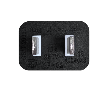 Cablu de alimentare China NEMA 1-15P, tip A la C7, 0,75mm², aprobare: CCC, negru, lungime 1,80m