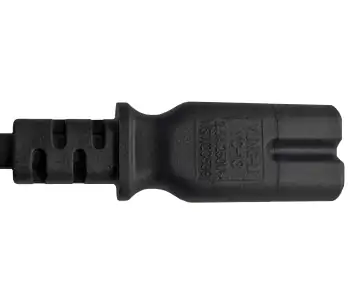 Καλώδιο δικτύου Israel τύπου C έως C7, 0,75mm², έγκριση: SII, μαύρο, μήκος 1,80m