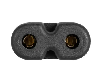 Cablu de rețea tip C Elveția la C7, 0,75mm², CH 2-pini, IEC 60884-1, SEV, negru, lungime 1,80m