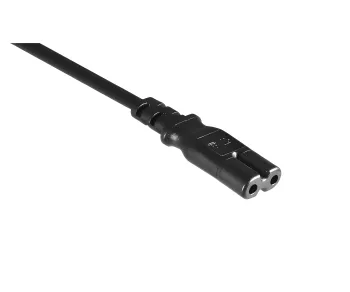 Cavo di rete Inghilterra UK tipo G 3A a C7, 0,75 mm², omologazione: ASTA, HK, marchio di sicurezza, nero, 1,80 m