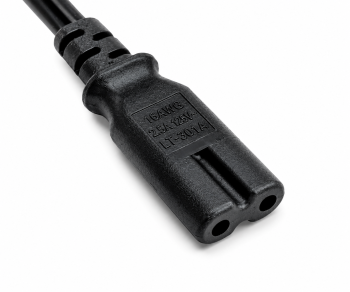 Netzkabel Amerika USA NEMA 1-15P, Typ A auf C7