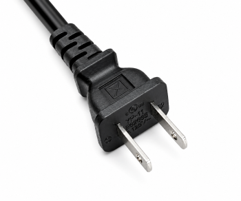 Netzkabel Amerika USA NEMA 1-15P, Typ A auf C7