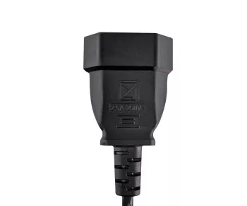 Netzkabel Eurostecker auf Buchse, 0,75mm², Verlängerung