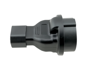 Adaptador de corriente, enchufe de seguridad CEE 7/3 a enchufe IEC C14, adaptador SAI, YL-3223
