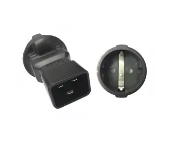 Voedingsadapter, netadapter veiligheidscontactdoos CEE 7/3 tot C20