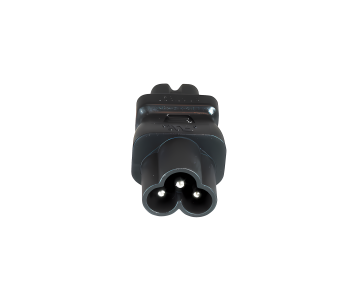 Adaptador de corriente, adaptador de red Enchufe Mickey Mouse C6 a C7 para aparatos pequeños