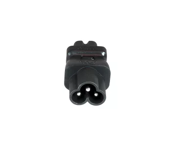 Voedingsadapter, lichtnetadapter Mickey Mouse stopcontact C6 tot C7 stekker klein apparaat