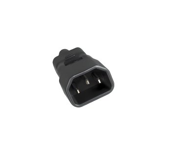 Netzadapter Kaltgerätestecker C14 auf C5