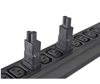 Netzadapter Kaltgerätestecker C14 auf C5