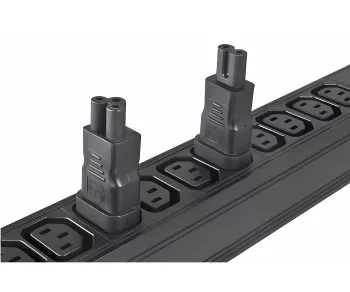 C7 Buchse auf C14 Kaltgerätestecker