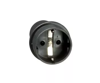 Adaptateur de courant Danemark CEE 7/3 sur DNK type K CEE 7/3 femelle/DNK 3pin type K mâle, YL-2623