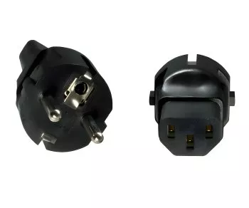 power adapter cold device plug C13 to CEE 7/7