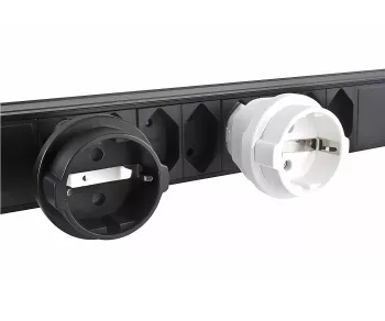 Power adapter Switzerland CEE 7/3 socket to CHE type J