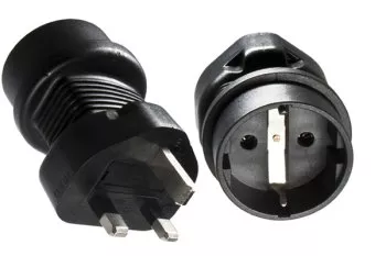 Power adapter England CEE 7/3 socket to UK type G (BS1363) 13A plug, YL-6023