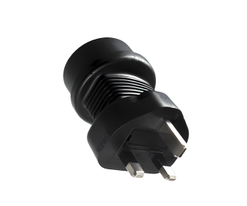 Voedingsadapter Engeland CEE 7/3-contactdoos naar UK type G (BS1363) 13A-stekker, YL-6123