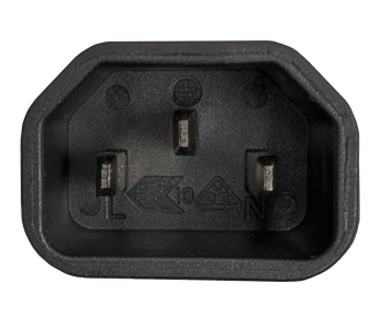 Napájecí kabel C13 až C14, prodlužovací, 1 mm², více homologací: VDE/UL/CCC/KTL/SAA/PSE, černý, délka 2,00 m