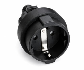Netz Adapter Kabel C14 auf Schutzkontaktbuchse