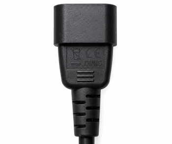 Netz Adapter Kabel C14 auf Schutzkontaktbuchse