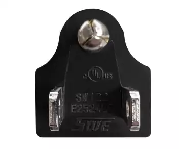 Maitinimo kabelis Amerika JAV NEMA 5-15P, B-C13 tipo, su fiksavimo mechanizmu, patvirtinimai: UL/CSA, juodos spalvos, ilgis 2,00 m