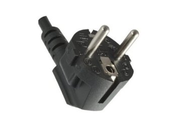 Power cord Europe CEE 7/7 90° to C13