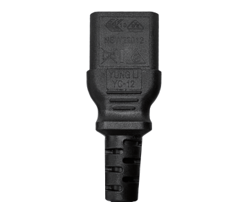 Virtajohto Australia tyyppi I - C13, 1mm², SAA, musta, pituus 3.00m.