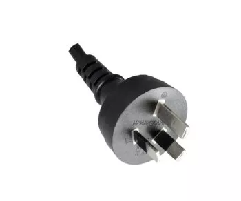 Cable de alimentación Australia tipo I a C13 90°, 0,75 mm², SAA, negro, longitud 1,80 m