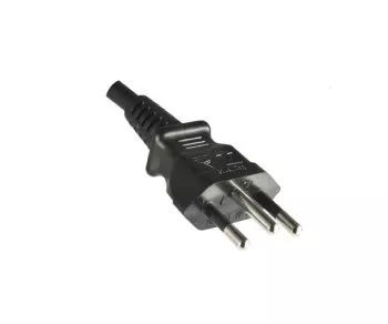 Cable de alimentación Brasil tipo N a C13, 1mm², INMETRO, negro, longitud 3,00m