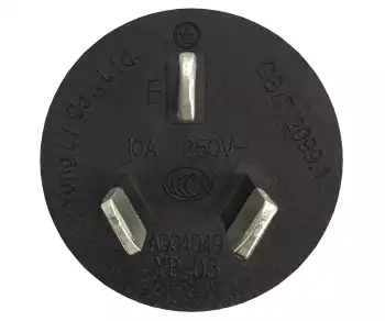 Toitekaabel Hiina tüüp I kuni C13, 1,5 mm², tüübikinnitus: CCC, must, pikkus 5,00 m.